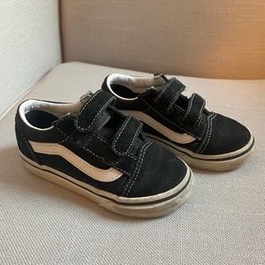 Gently worn VANS toddler shoes